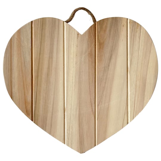 8 Pack: 11&#x22; Wood Pallet Heart Plaque by Make Market&#xAE;